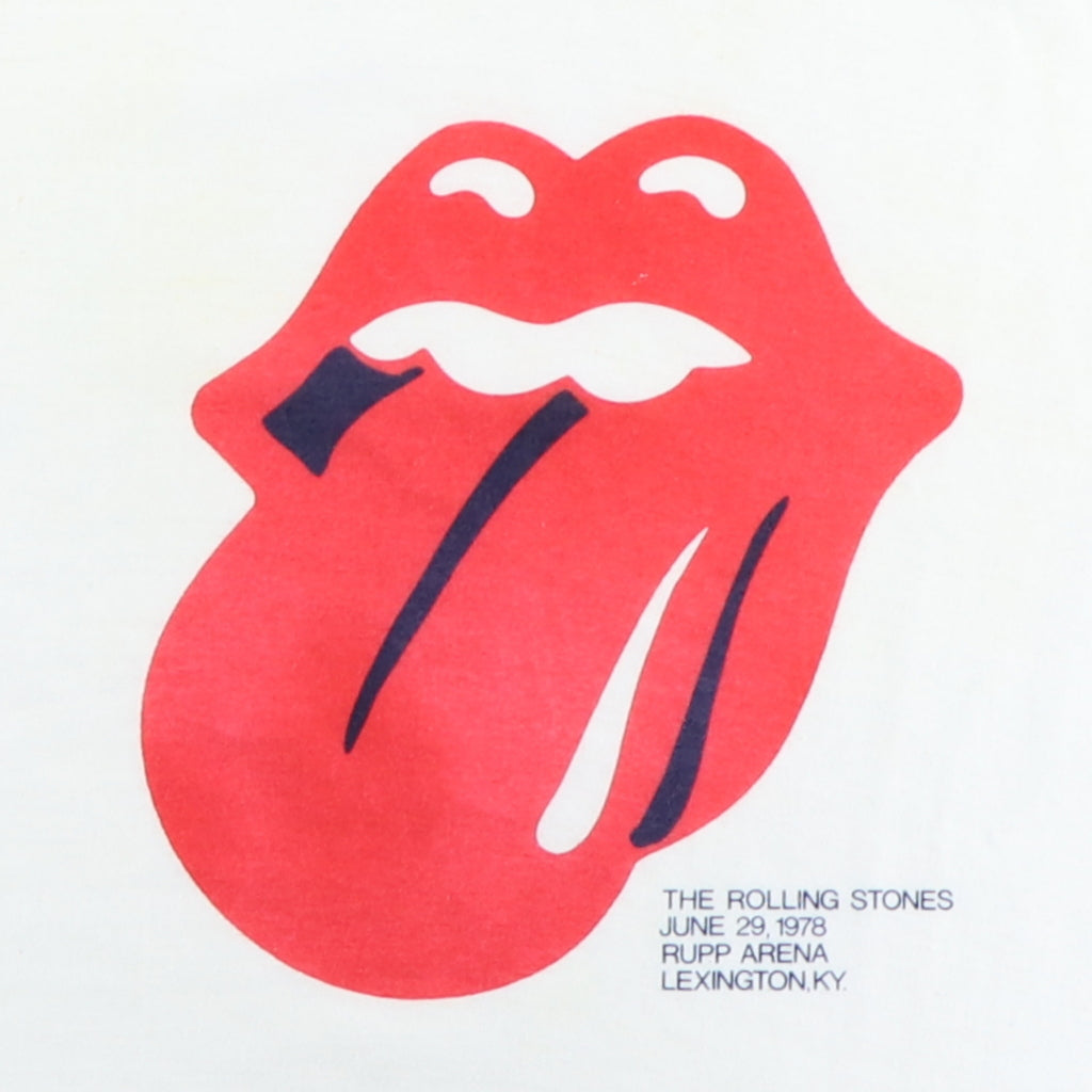1978 Rolling Stones Crew Concert Shirt