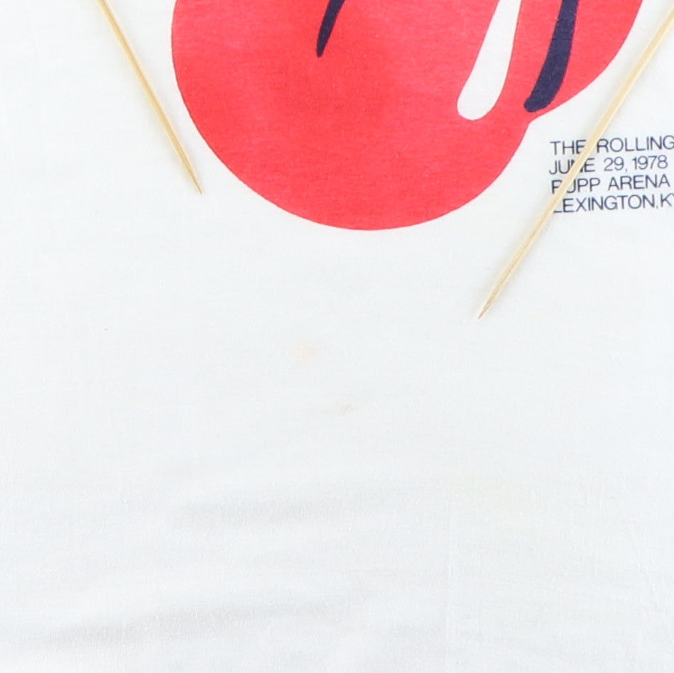 1978 Rolling Stones Crew Concert Shirt