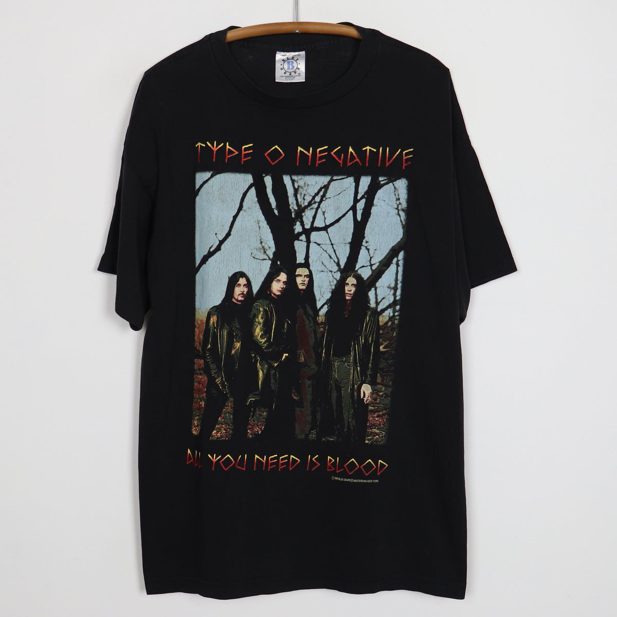 1996 Type O Negative All You Need Is Blood Shirt