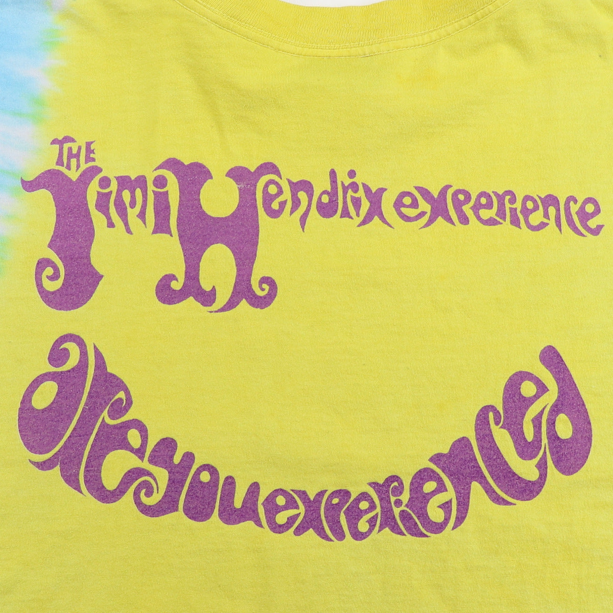 2002 Jimi Hendrix Experience Are You Experienced Tie Dye Shirt