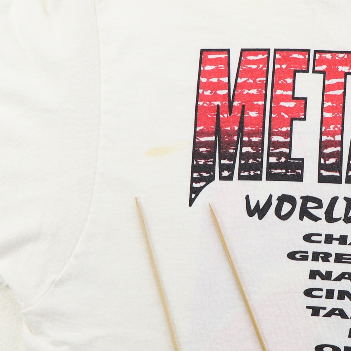 1997 Metallica Load World Tour Shirt