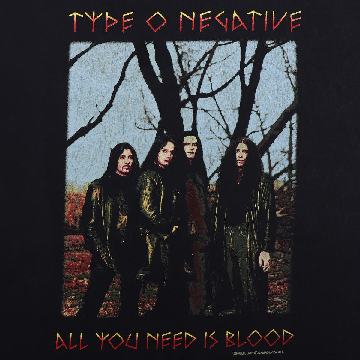 1996 Type O Negative All You Need Is Blood Shirt