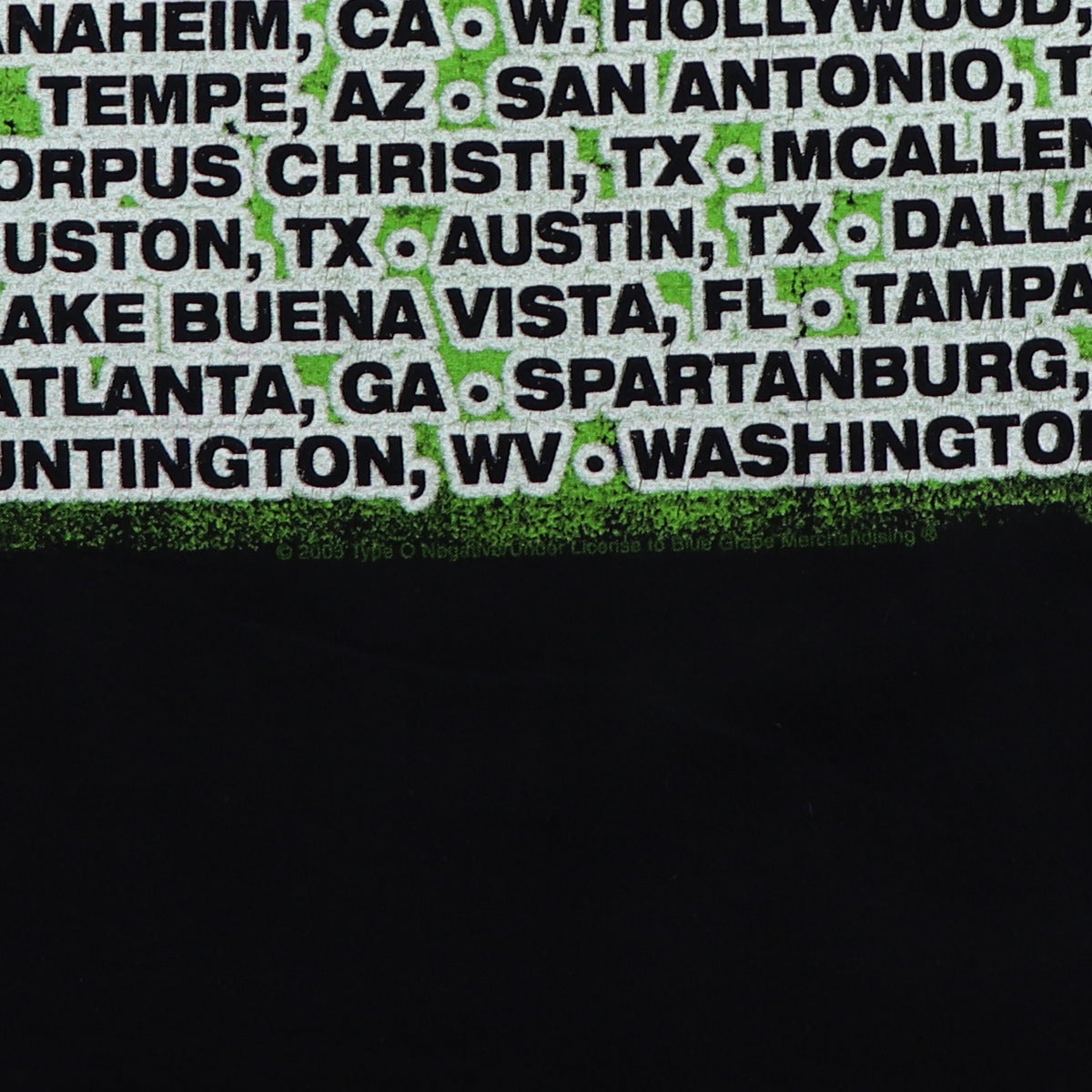 2003 Type O Negative Life Is Killing Me Tour Shirt