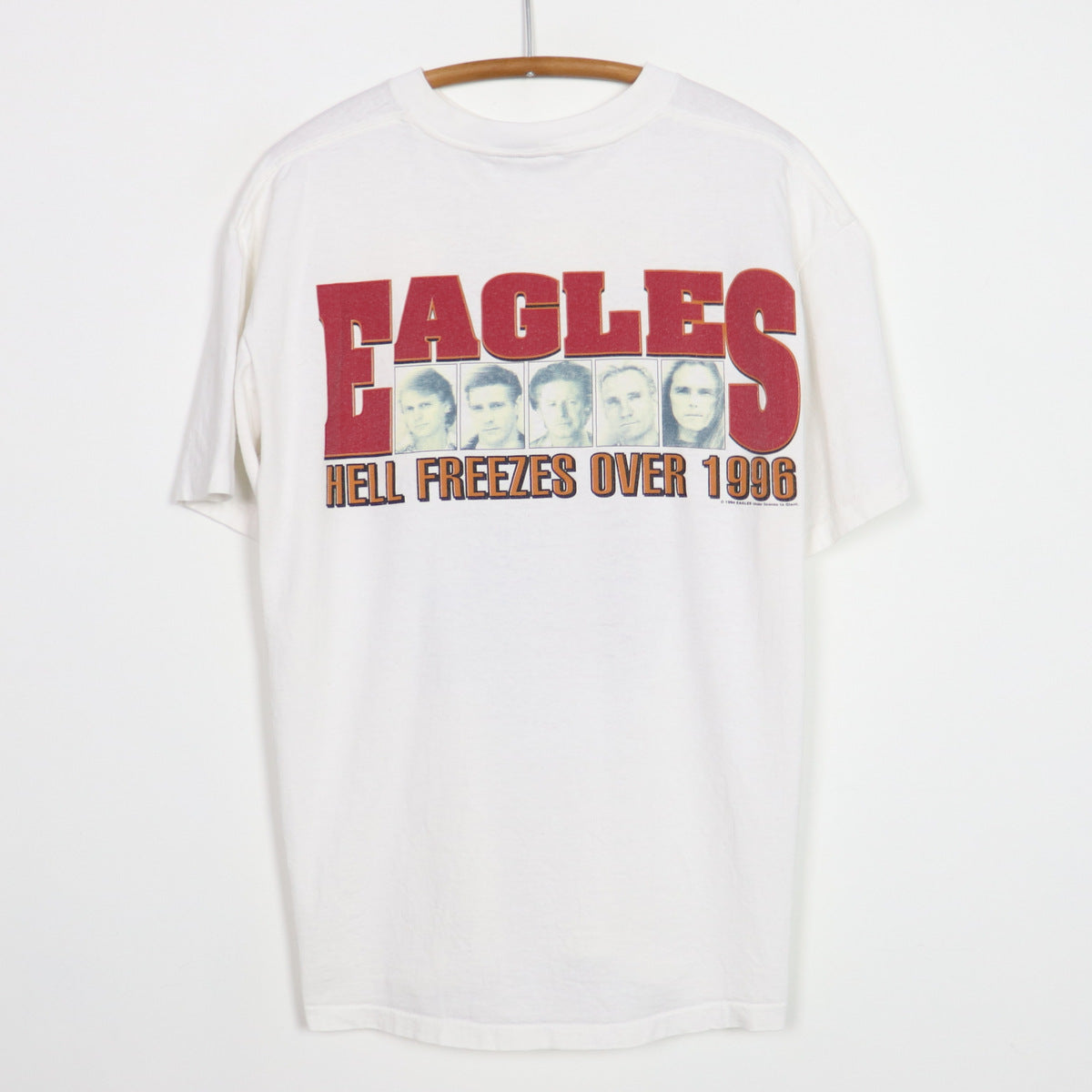 1996 Eagles Hell Freezes Over Hotel California Tour Shirt