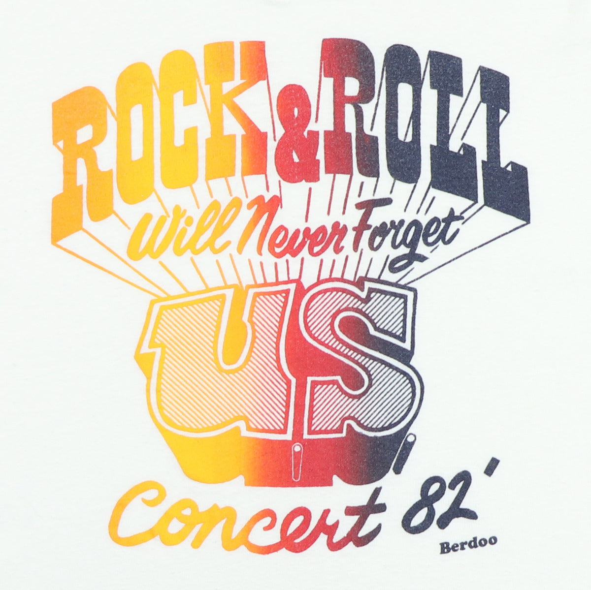 1982 Us Festival Concert Shirt