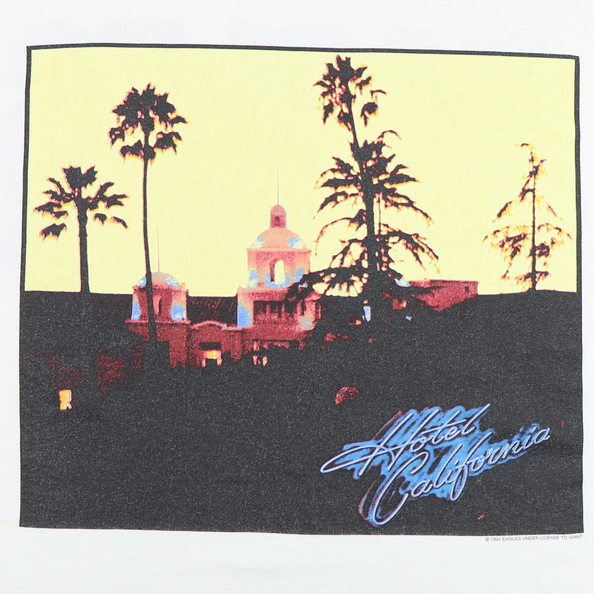 1996 Eagles Hell Freezes Over Hotel California Tour Shirt