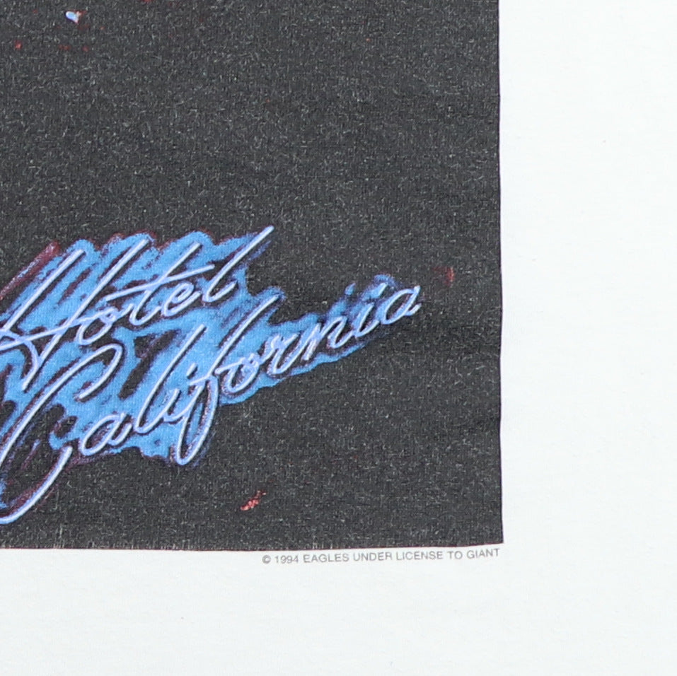 1996 Eagles Hell Freezes Over Hotel California Tour Shirt