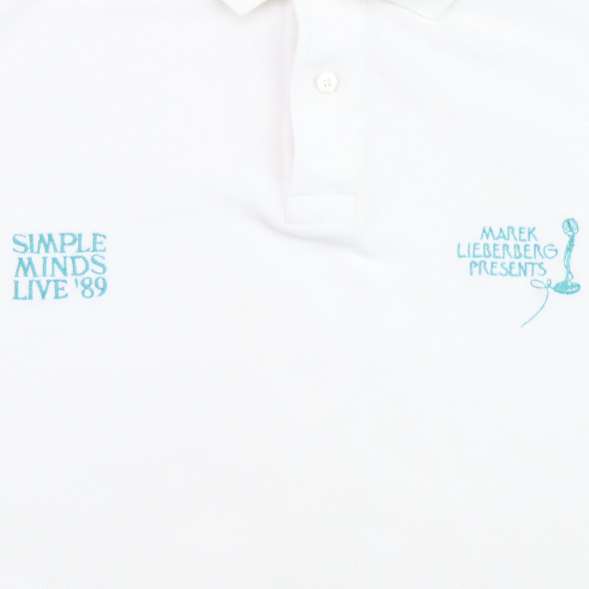 1989 Simple Minds Tour Crew Polo Shirt