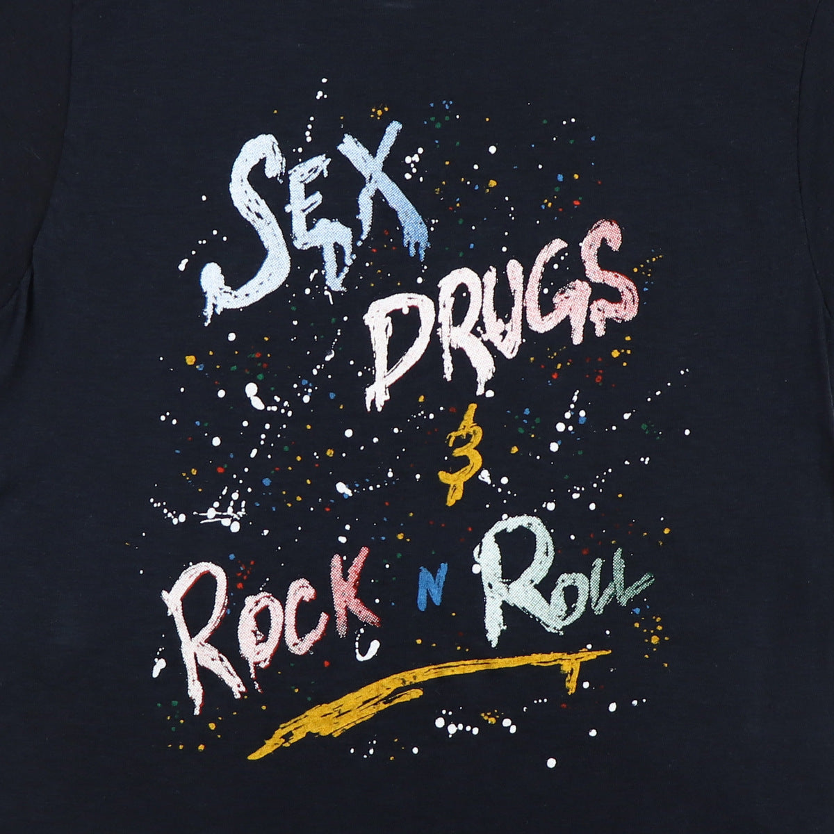 1980s Sex Drugs & Rock N Roll Shirt