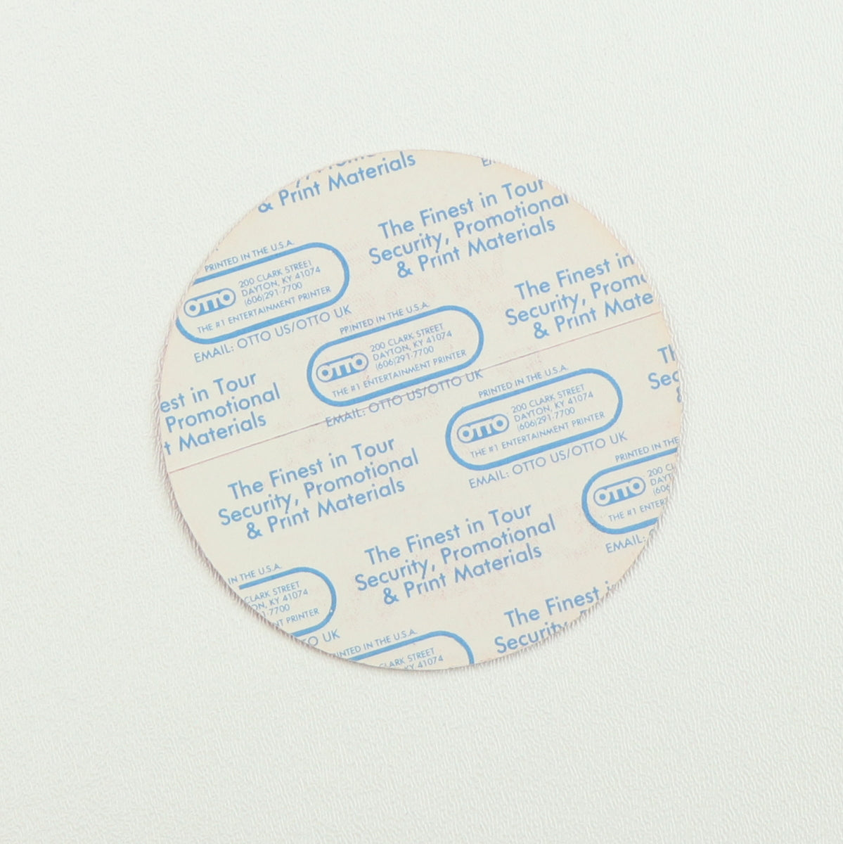 1989 R.E.M. Green World Tour Crew Backstage Pass