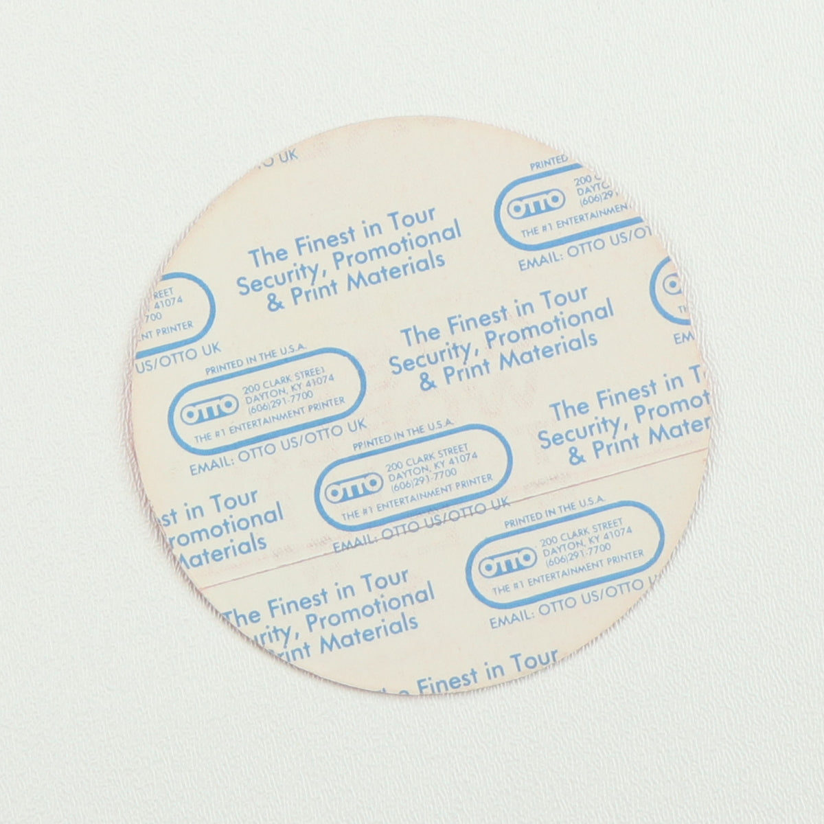 1989 R.E.M. Green World Tour Crew Backstage Pass