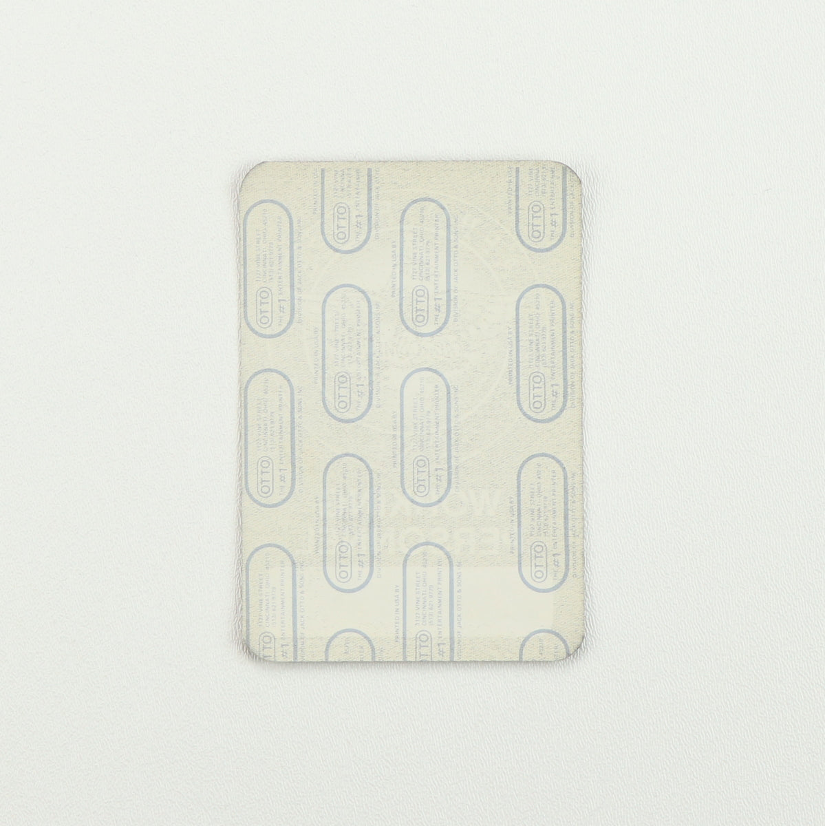 1993 Aerosmith Aero Force One Tour Loader Backstage Pass