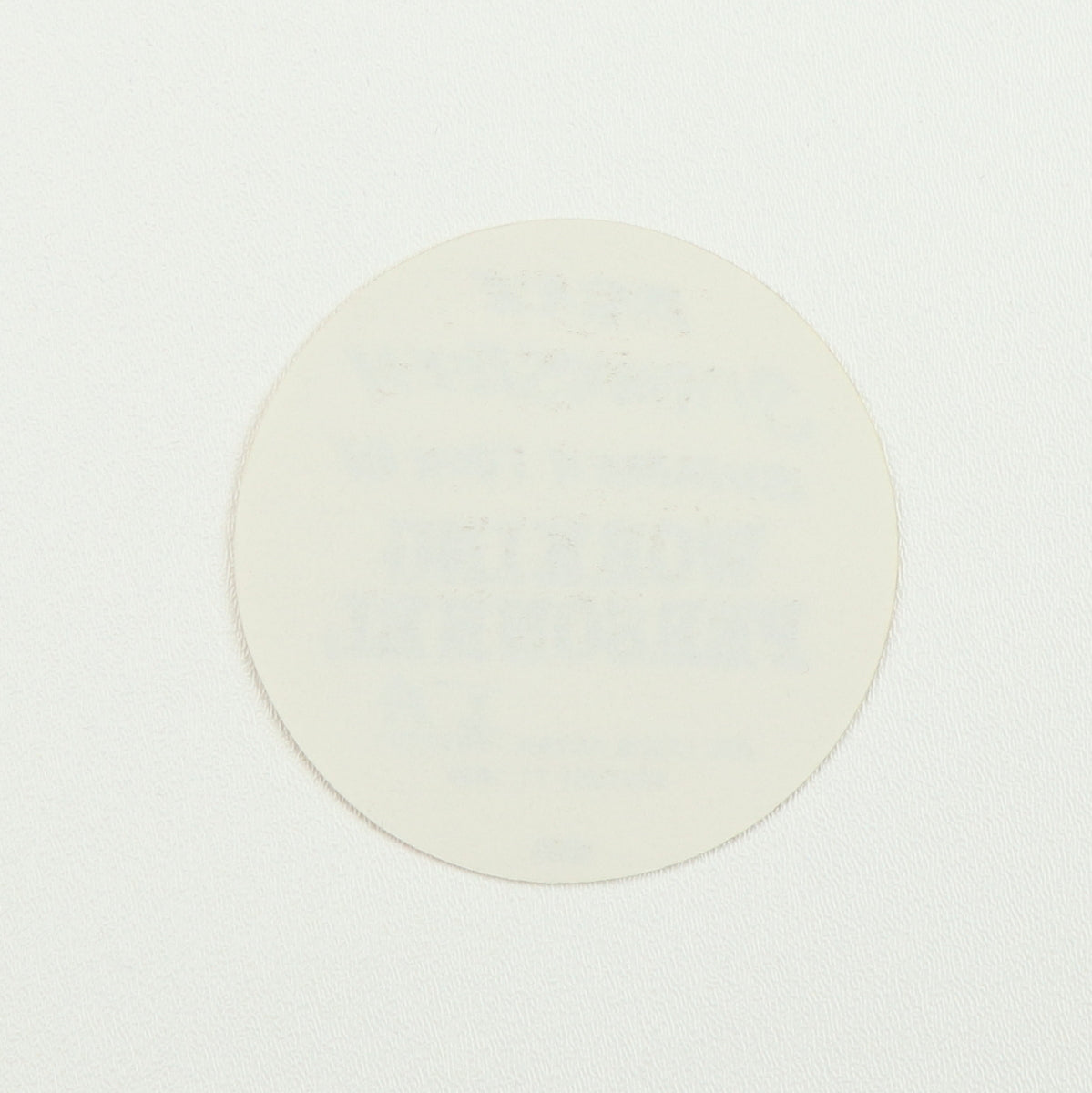 1981 Bruce Springsteen Summer Tour Working Personnel Backstage Pass