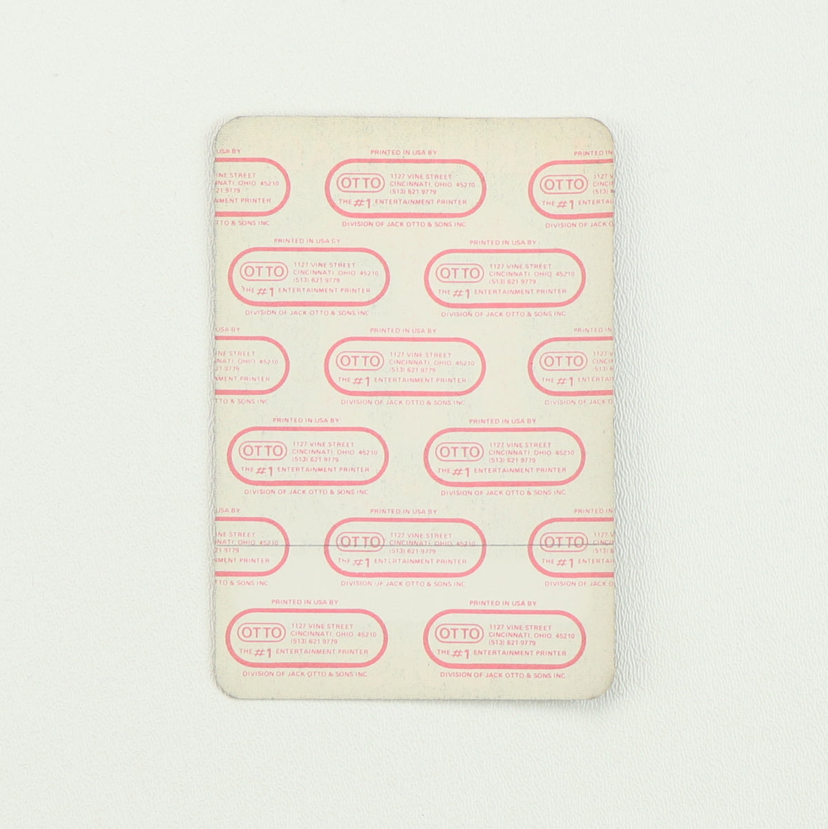 1983 Talking Heads Speaking In Tongues Tour Backstage Pass