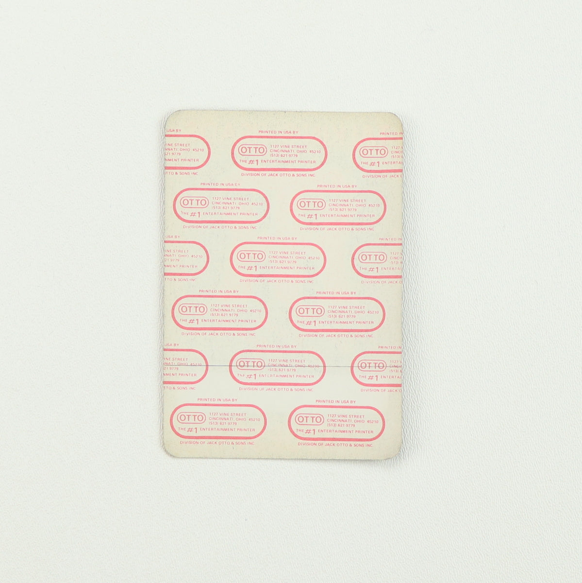 1983 Talking Heads Speaking In Tongues Tour Backstage Pass