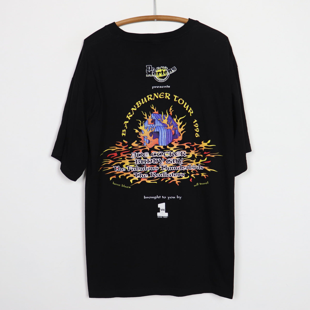 1996 House Of Blues Dr Martens Joe Cocker Concert Shirt