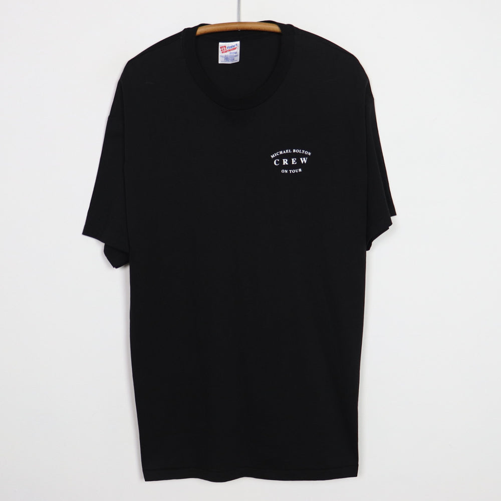 1990s Michael Bolton On Tour Crew Shirt