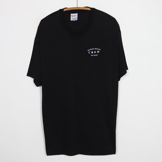 1990s Michael Bolton On Tour Crew Shirt