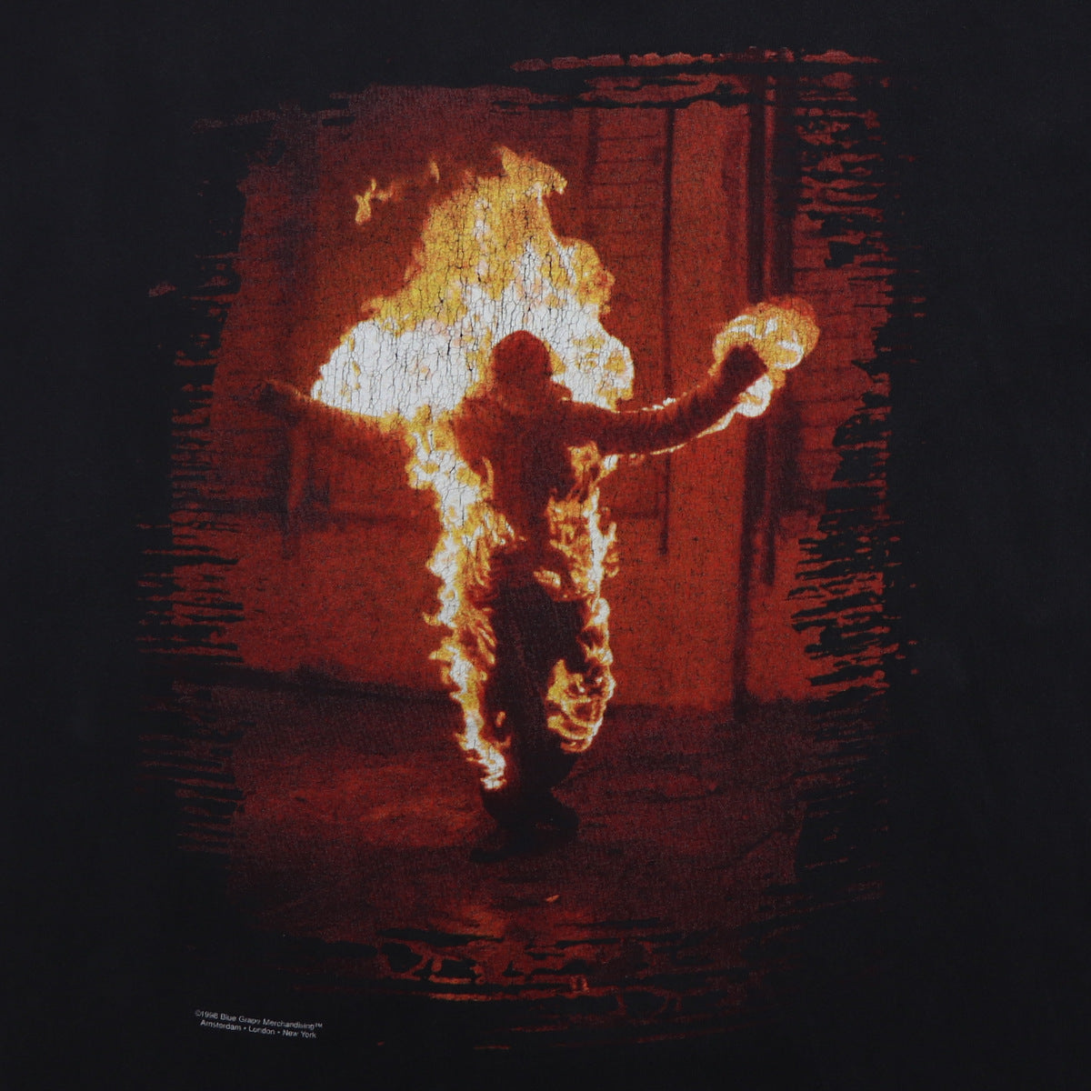 1998 Rammstein Burning Man Shirt