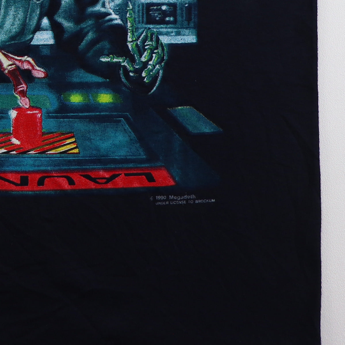 1990 Megadeth Rust In Peace Tour Shirt