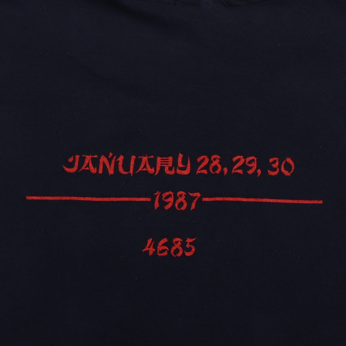 1984 Grateful Dead Year Of The Hare Concert Shirt