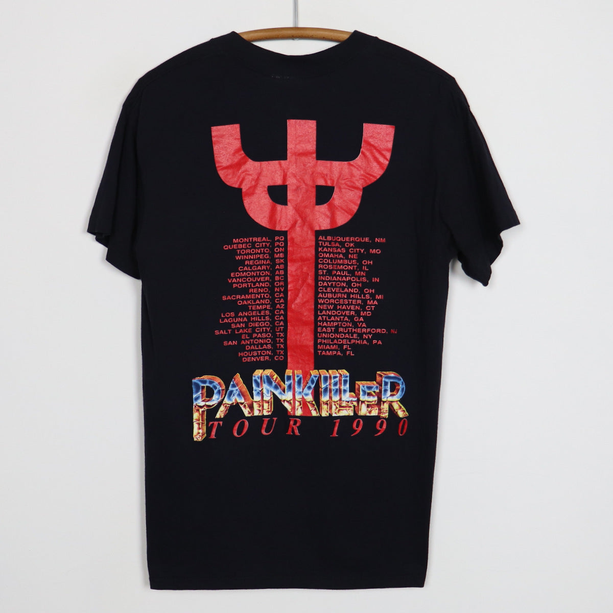1990 Judas Priest Painkiller Tour Shirt