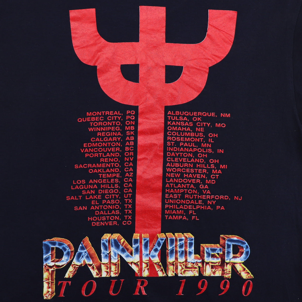 1990 Judas Priest Painkiller Tour Shirt