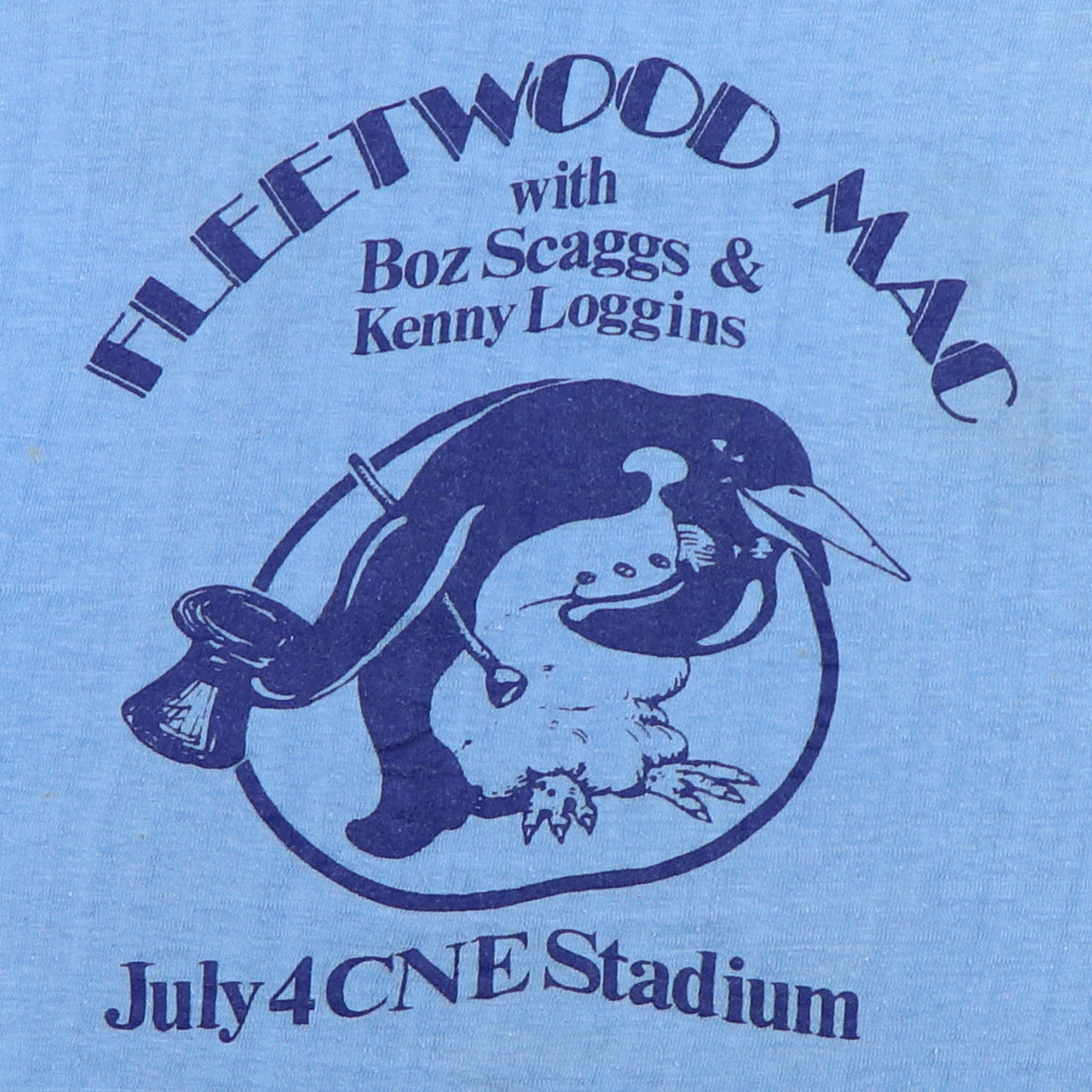 1977 Fleetwood Mac Concert Productions International Crew Shirt
