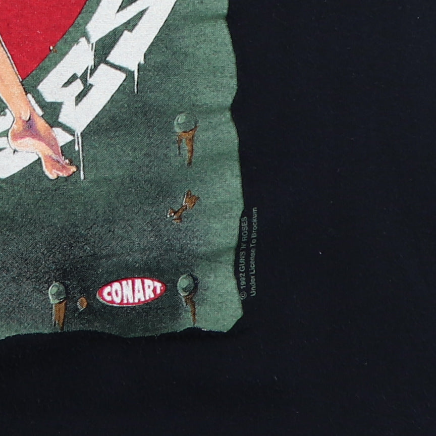 1992 Guns N Roses Naked Lady Revolver Shirt