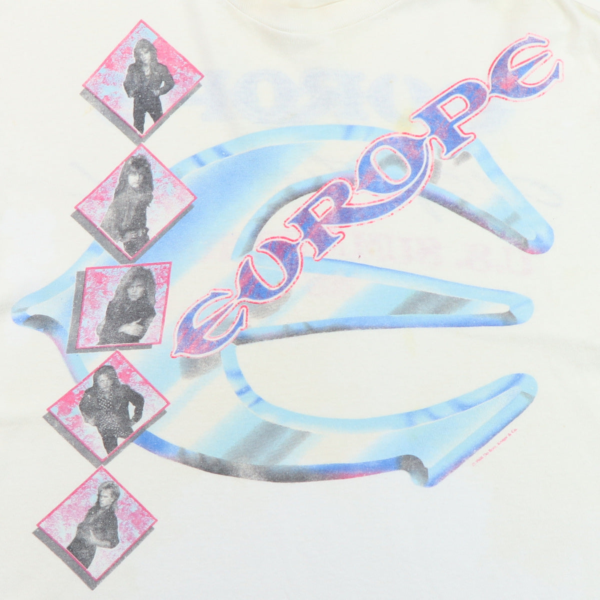 1988 Europe Out Of This World Tour Shirt