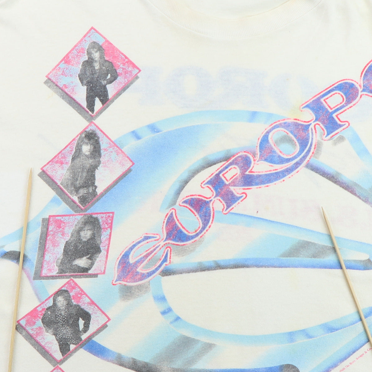 1988 Europe Out Of This World Tour Shirt