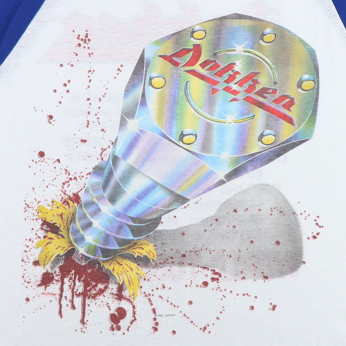 1985 Dokken World Tour Jersey Shirt