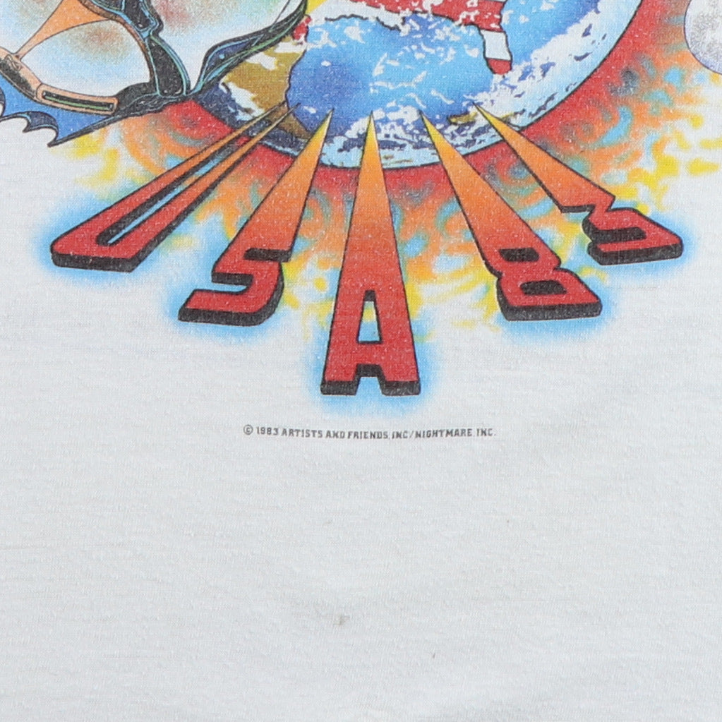 1983 Journey World Tour Jersey Shirt