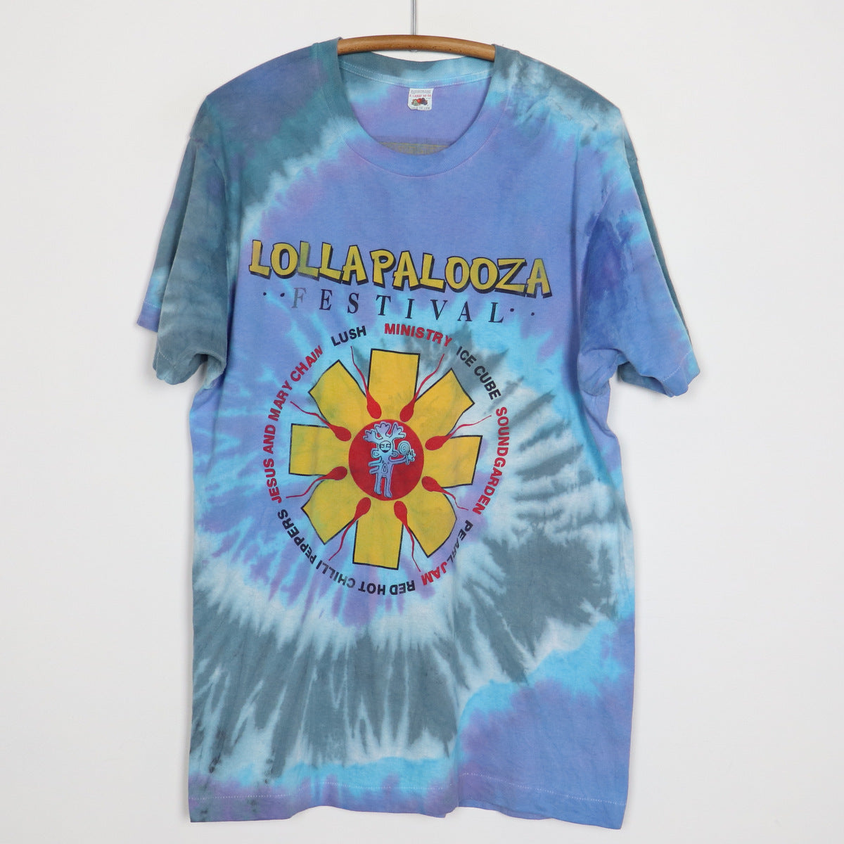 1992 Lollapalooza Festival Tie Dye Shirt