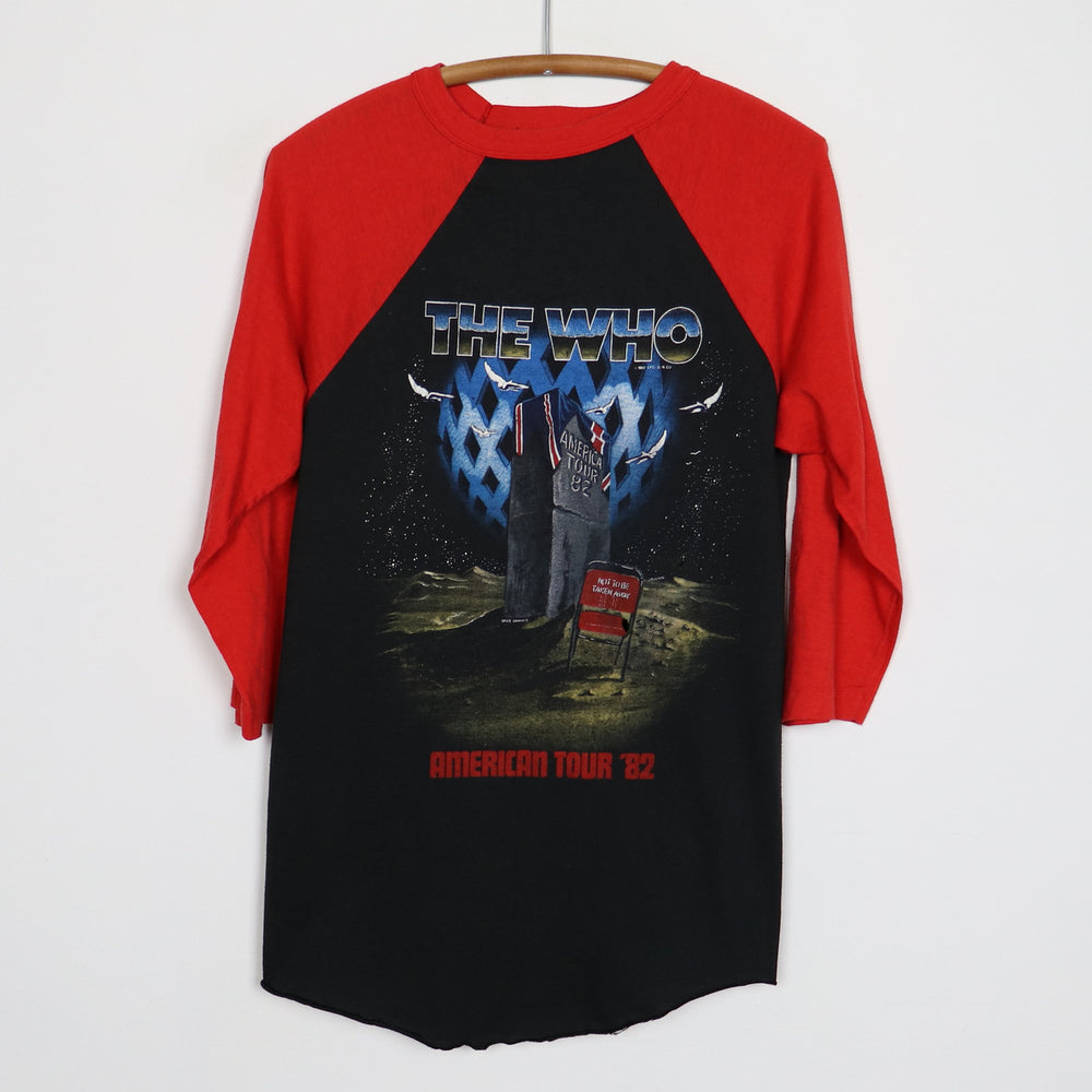 1982 The Who North American Tour Jersey Shirt