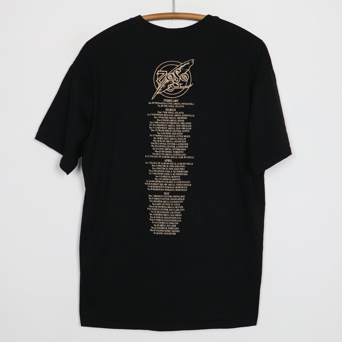 1995 Jimmy Page Robert Plant Zoso Tour Shirt