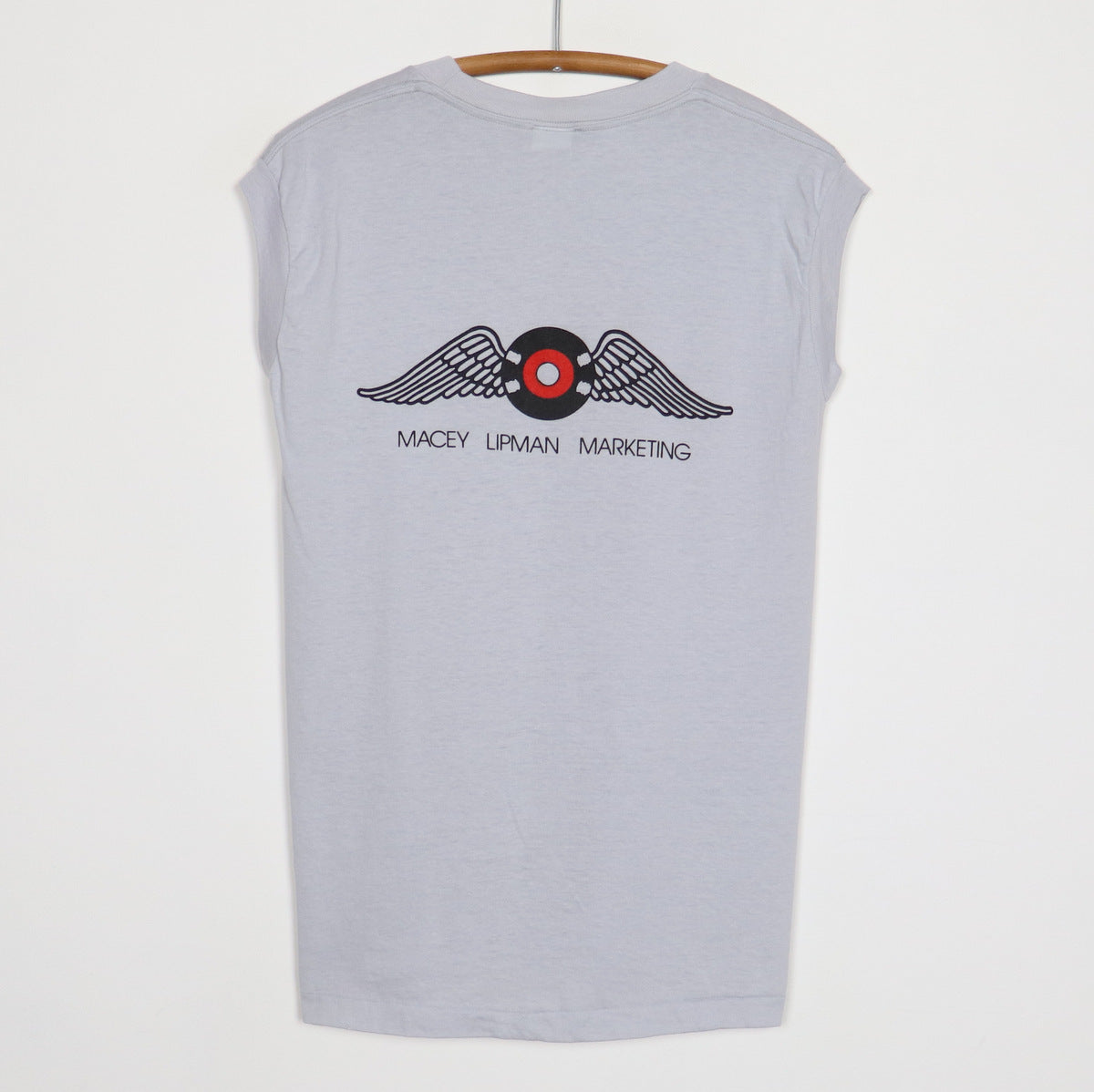 1980s Macey Lipman Marketing Sleeveless Shirt