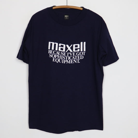 1980s Maxwell Because I've Got Sophisticated Equipment Shirt