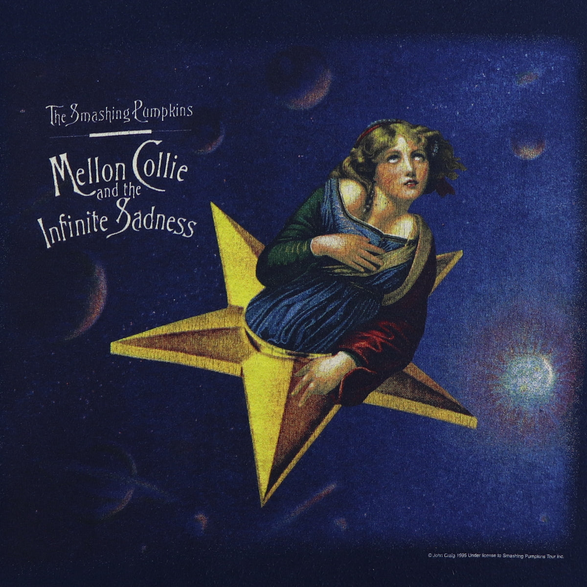 1995 Smashing Pumpkins Mellon Collie And The Infinite Sadness Tour Shirt