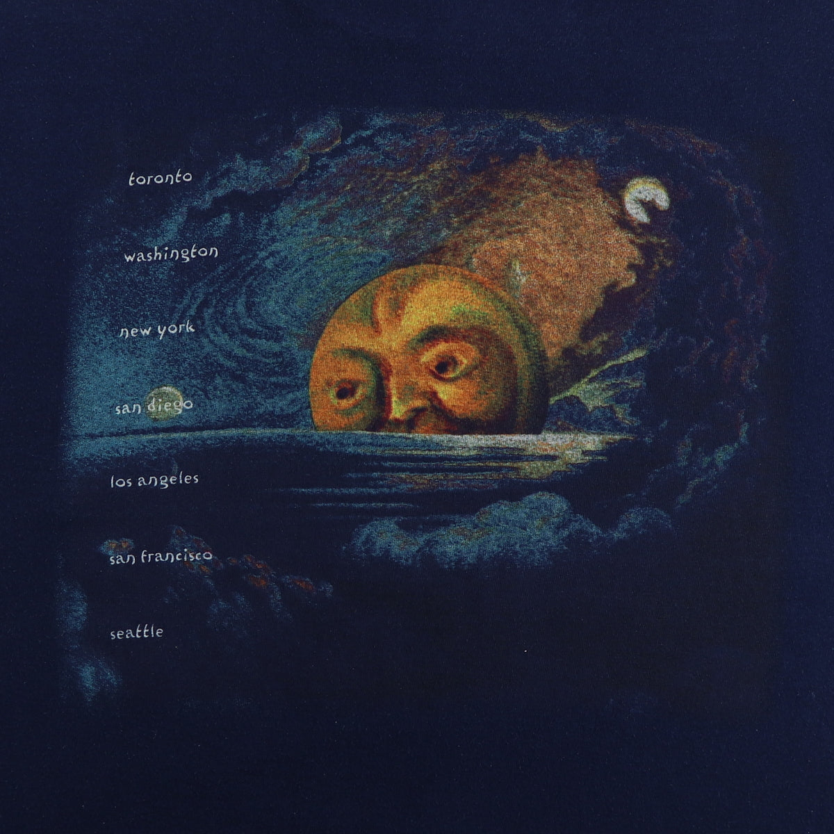 1995 Smashing Pumpkins Mellon Collie And The Infinite Sadness Tour Shirt