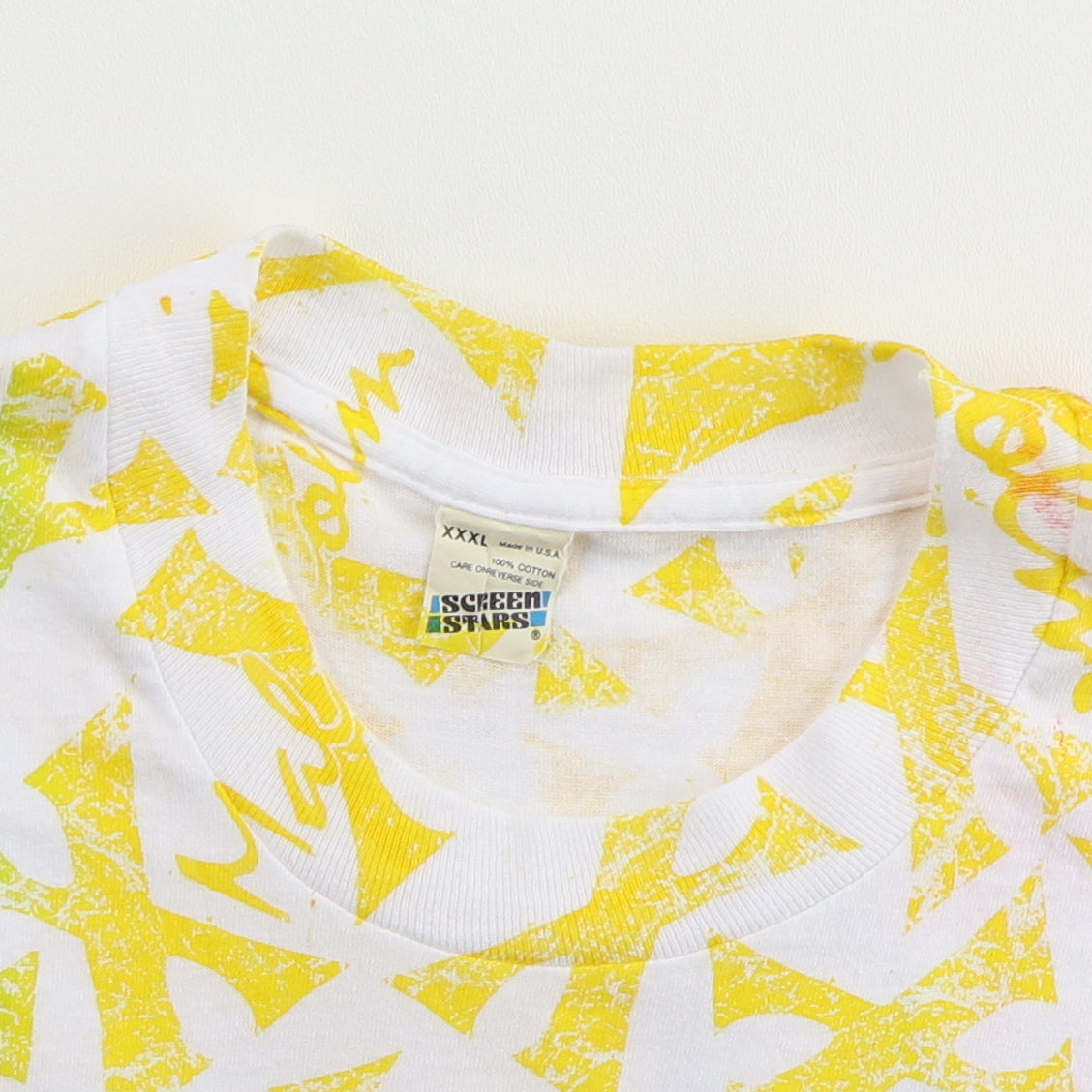 1990s Malcolm X All Over Print Shirt
