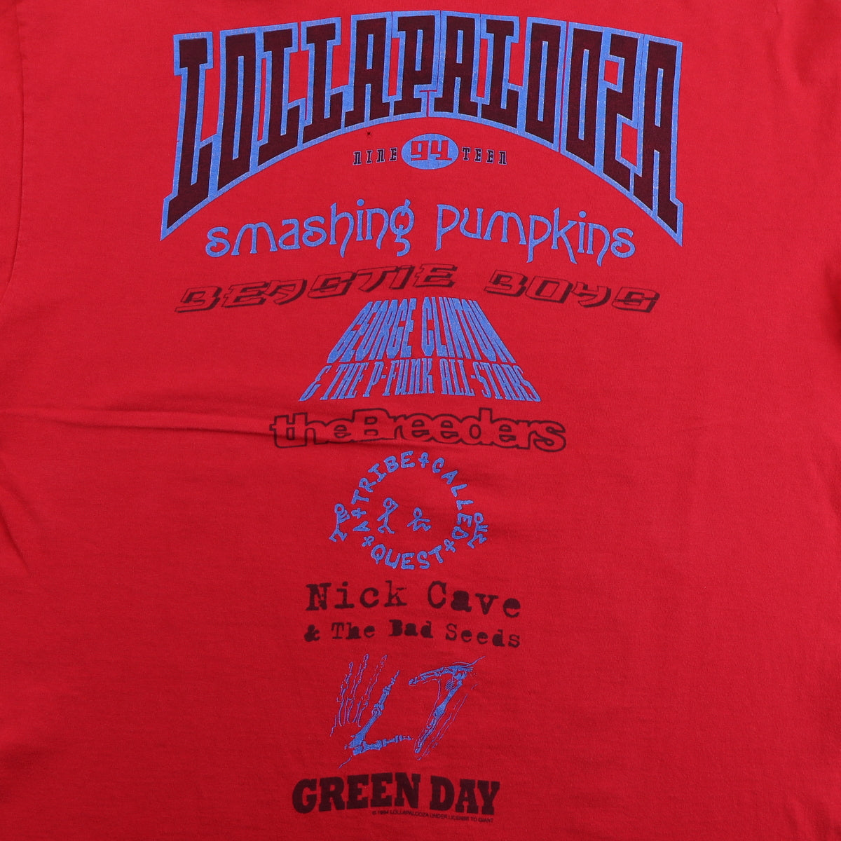 1994 Lollapalooza Tour Shirt