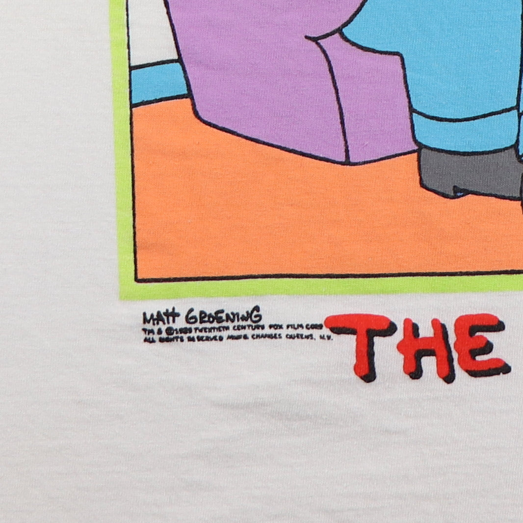 1989 The Simpsons Family Bonding Shirt