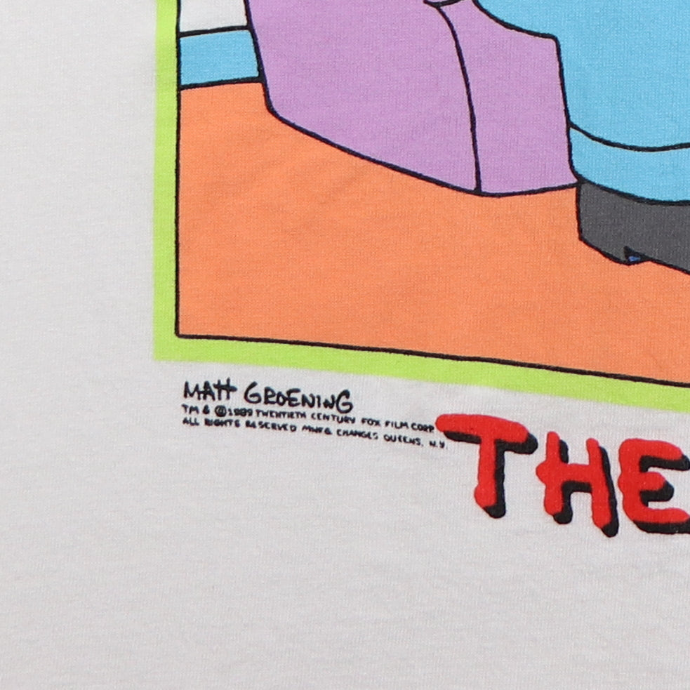 1989 The Simpsons Family Bonding Shirt