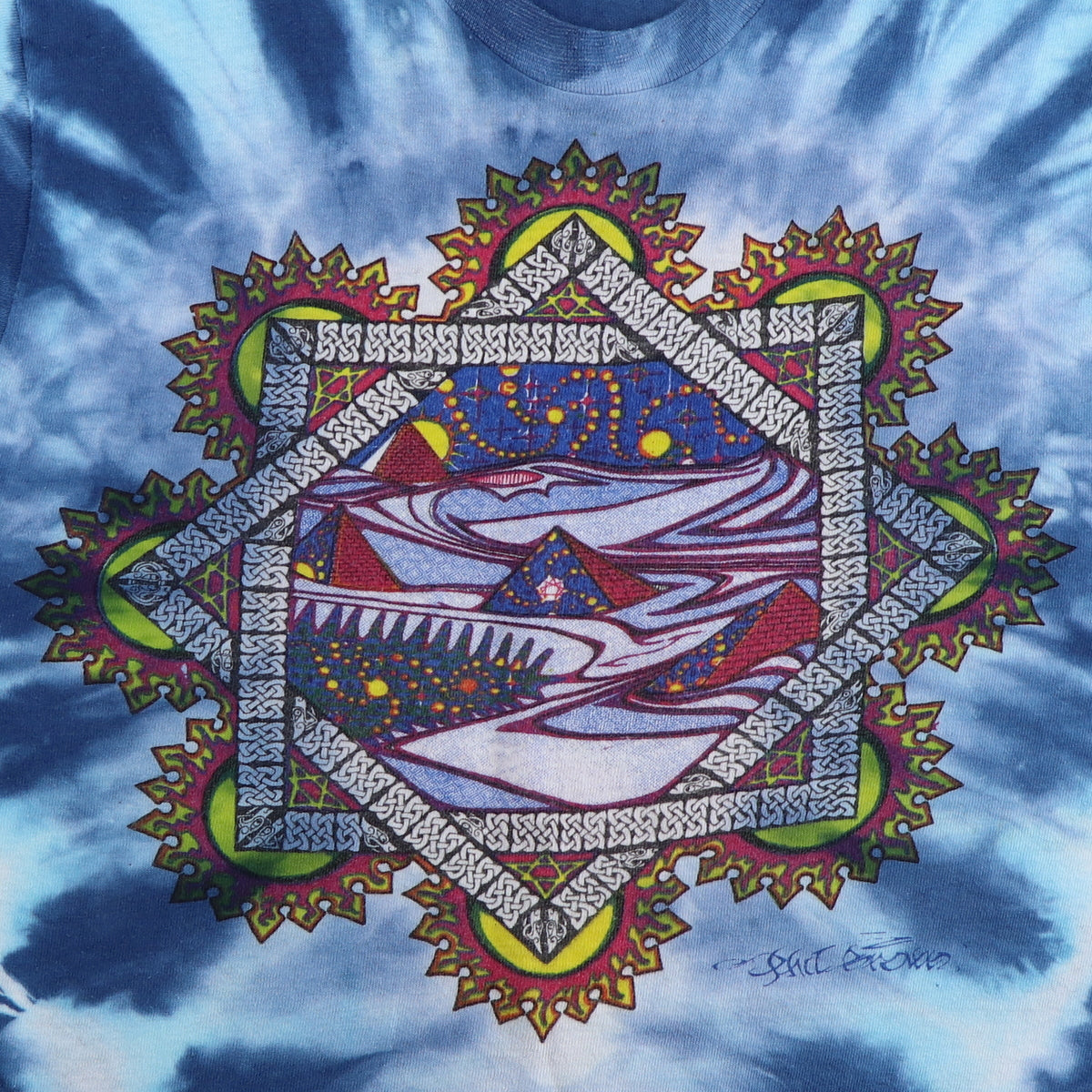 1980s Phillip Brown Tie Dye Shirt