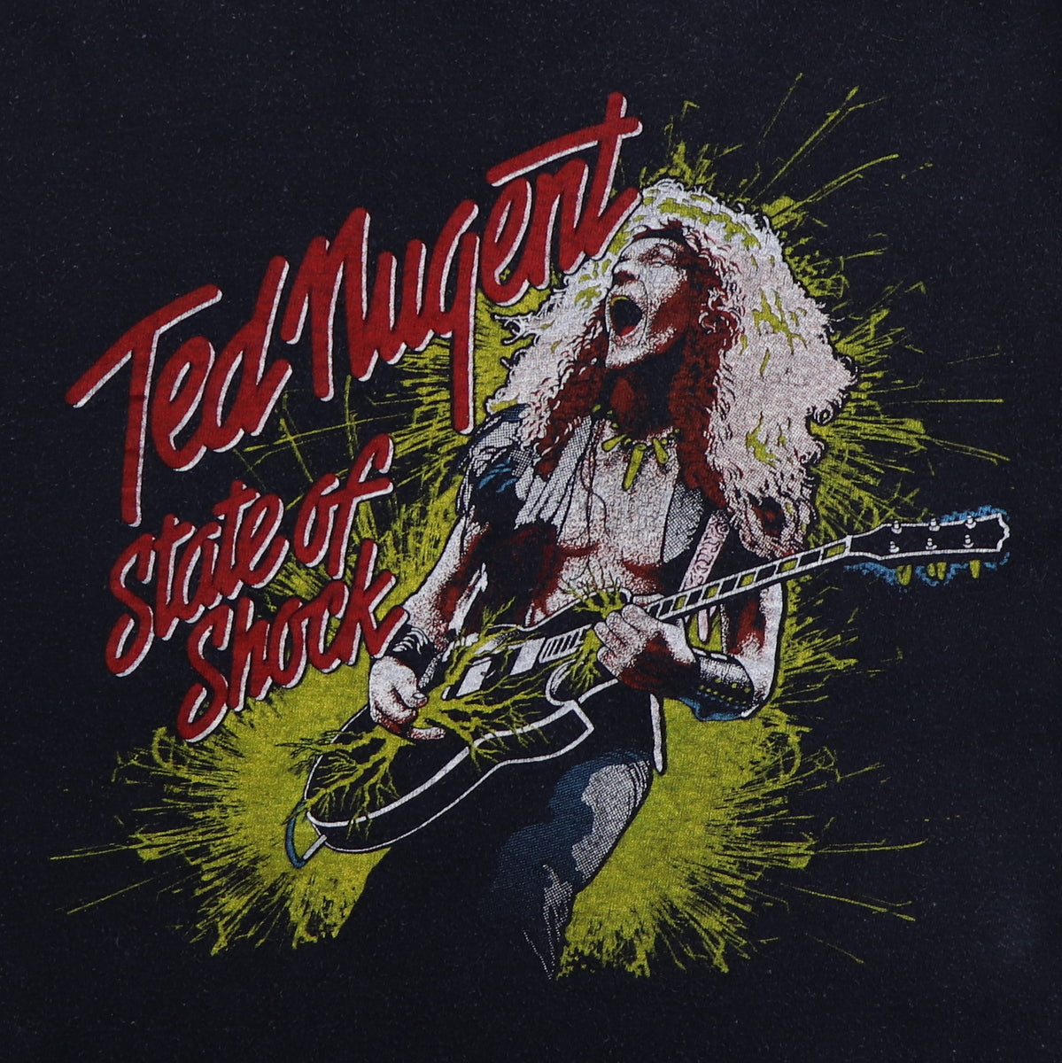 1979 Ted Nugent State Of Shock Shirt