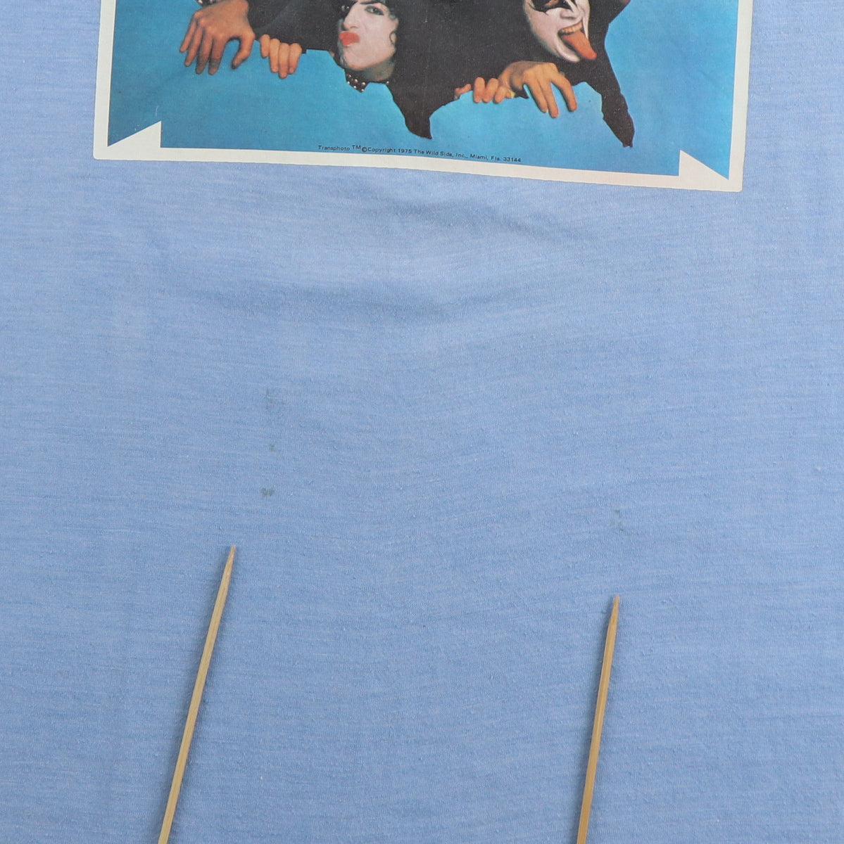 1970s Kiss Iron On Graphic Shirt