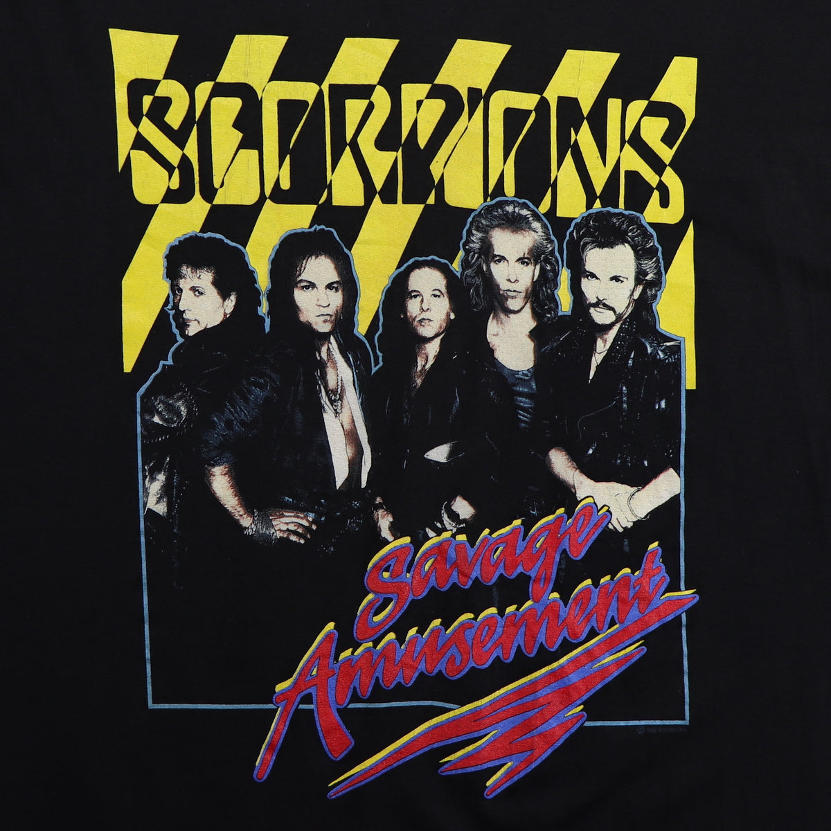 1988 Scorpions Savage Amusement Tour Shirt