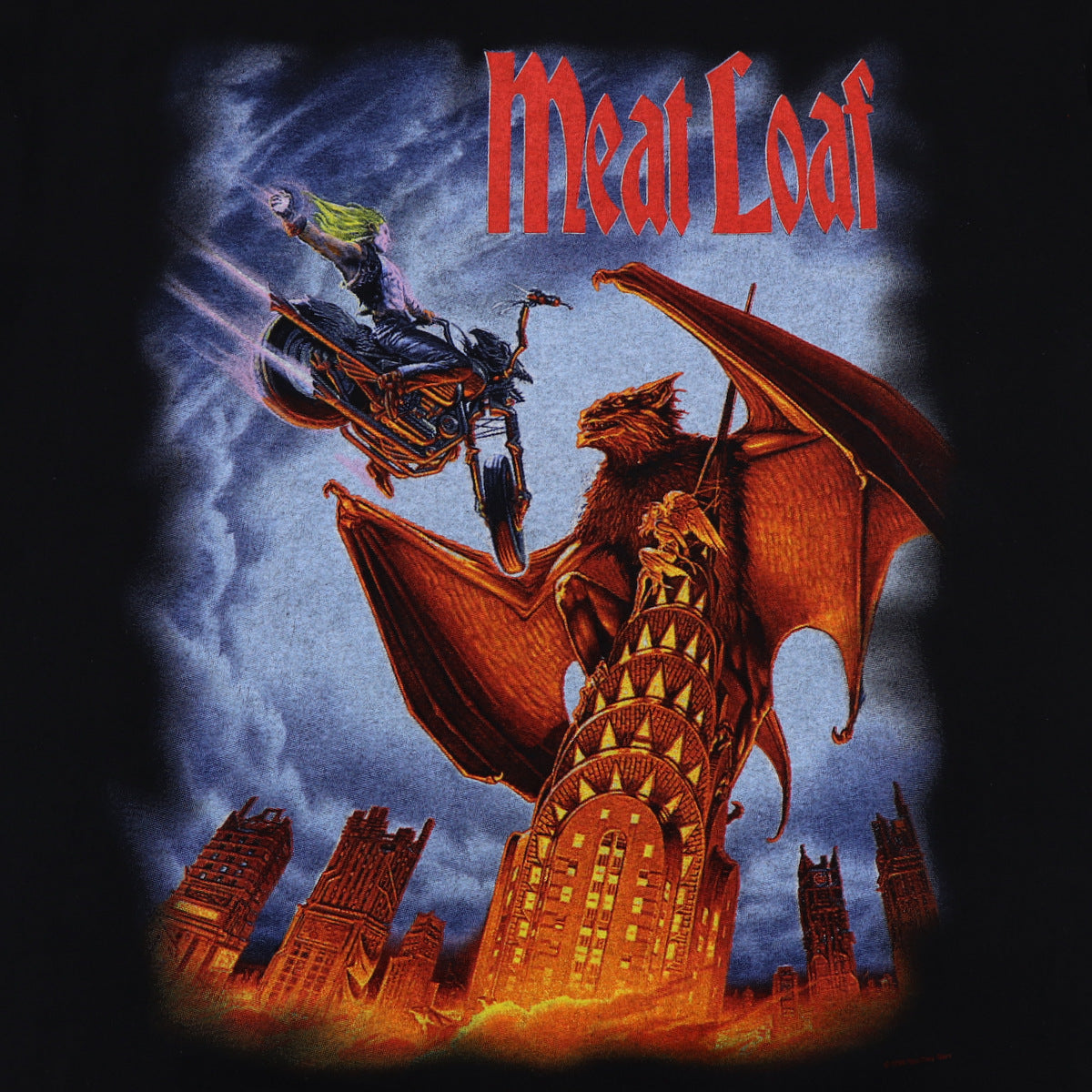 1999 Meat Loaf VH1 Storytellers Shirt