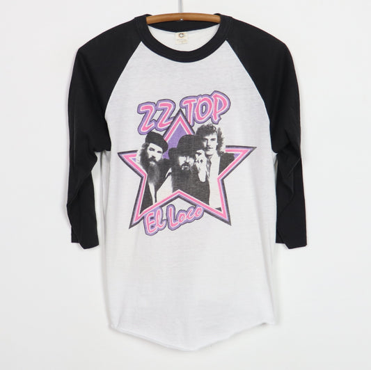 1982 ZZ Top El Loco Tour Jersey Shirt